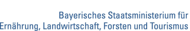 Schriftzug Bayerisches Staatsministerium für Ernährung, Landwirtschaft und Forsten